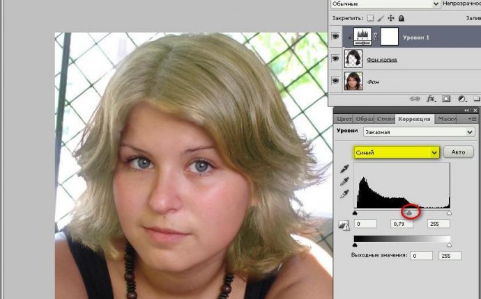 как поменять цвет волос в фотошопе на блондинку - Портал самоделкиных